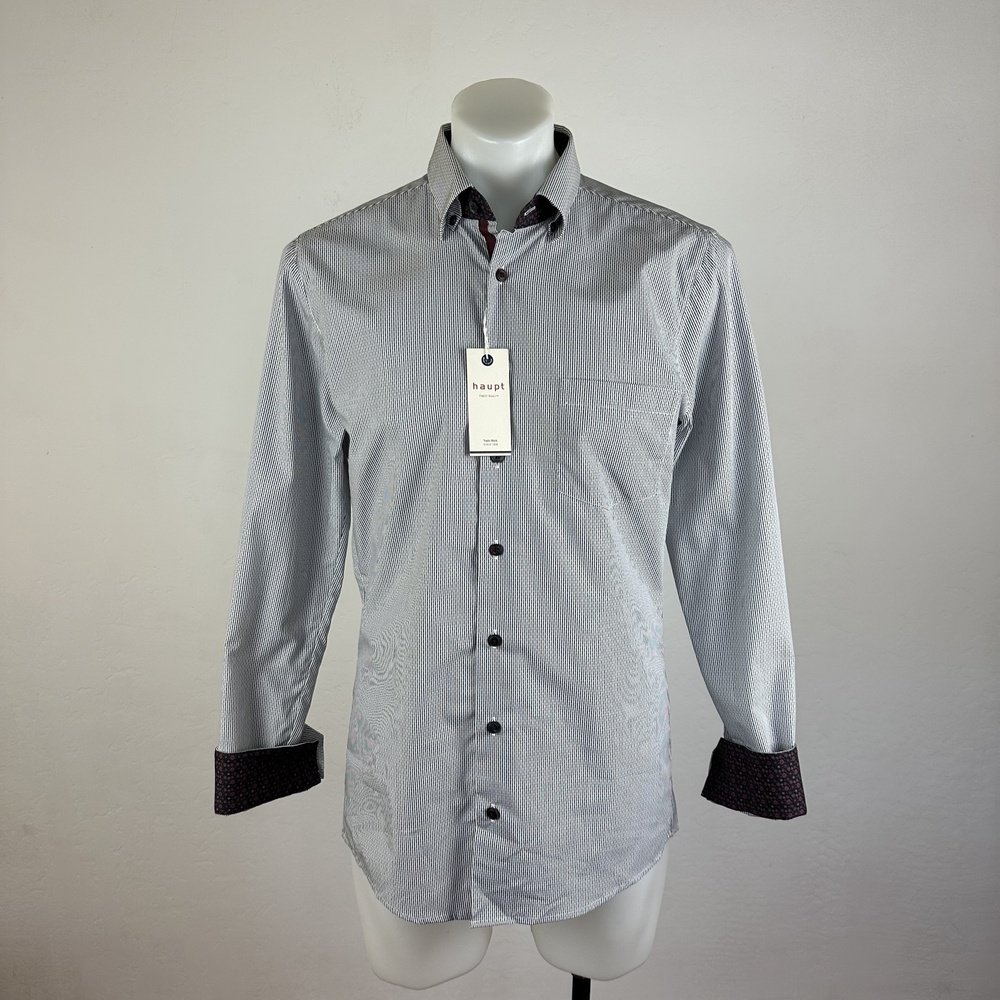 NWT Haupt Flip Cuff Shirt Size Men’s Small